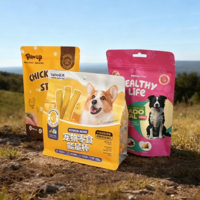 eight-side seal cat and dog food packaging bag